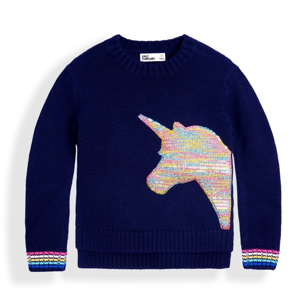 Macys sweater 2T unicorn